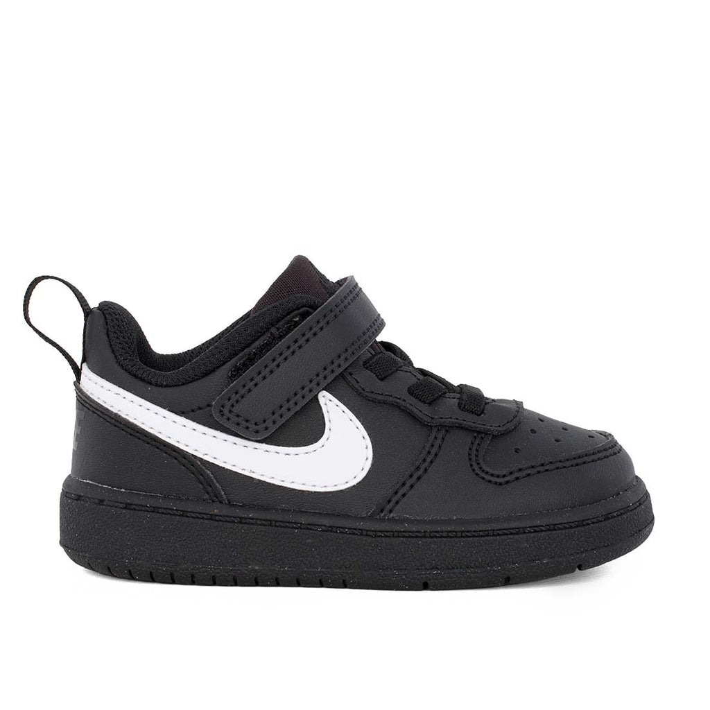 Nike Court Borough Low Recraft DV5458 013 Αθλητικό Sneakers για αγόρι σε συνθετικό δέρμα Μαύρο