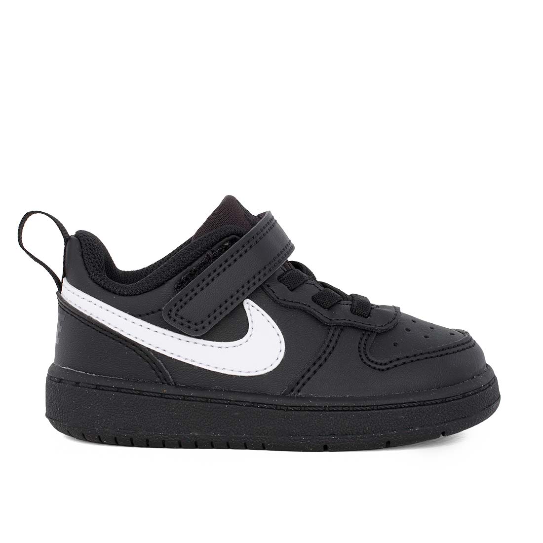 Nike Court Borough Low Recraft DV5458 013 Αθλητικό Sneakers για αγόρι σε συνθετικό δέρμα Μαύρο