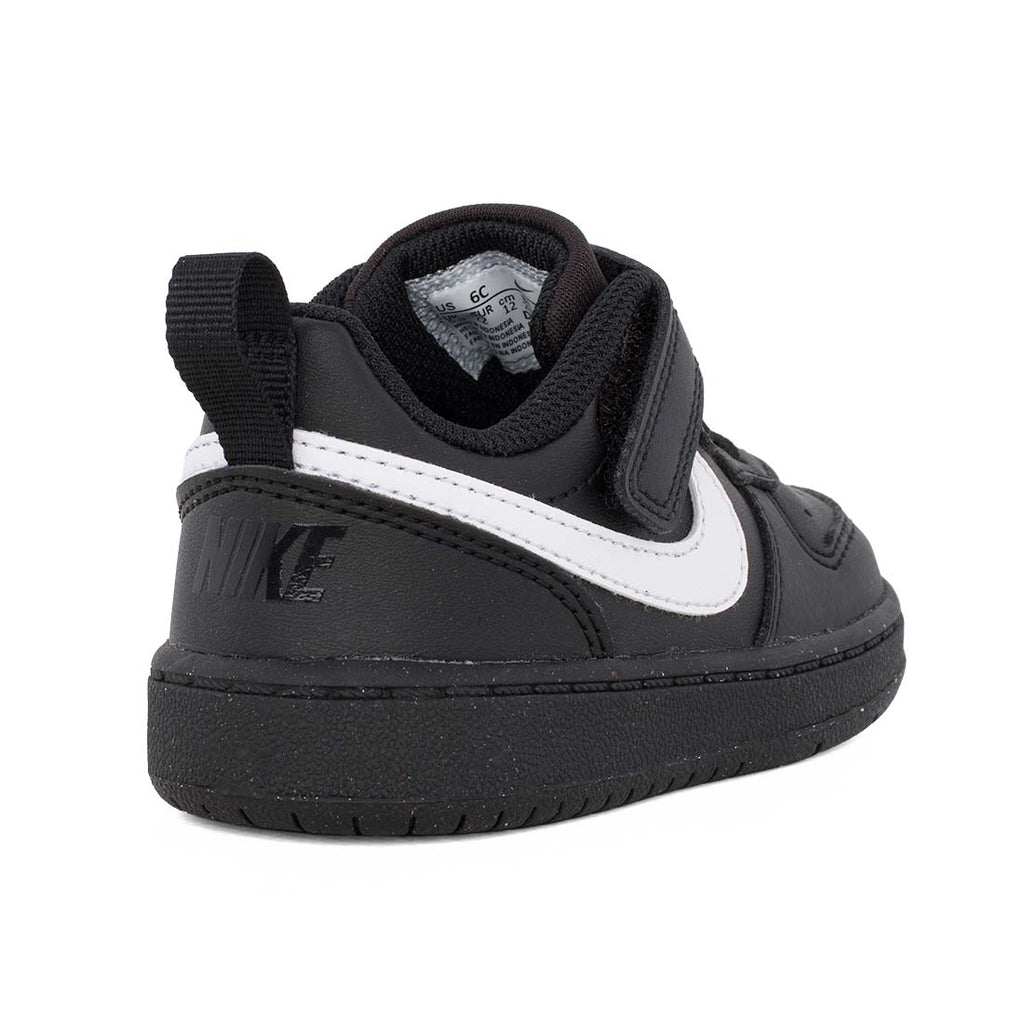 Nike Court Borough Low Recraft DV5458 013 Αθλητικό Sneakers για αγόρι σε συνθετικό δέρμα Μαύρο