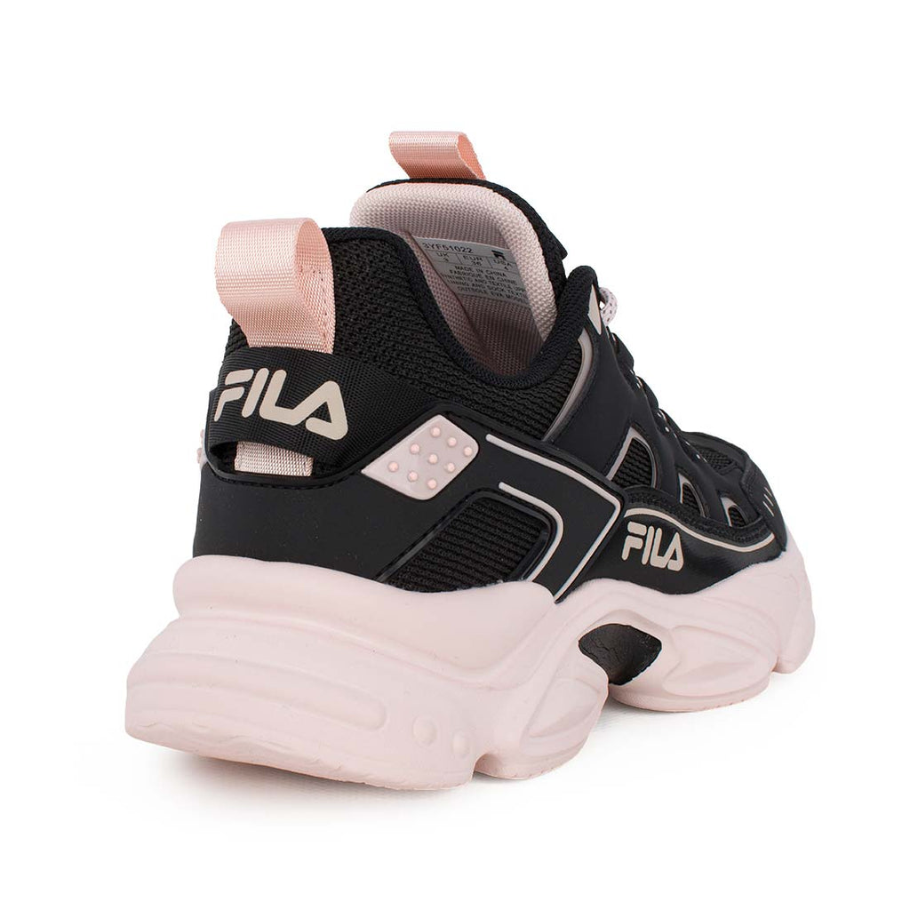 Fila MEMORY SPINEL 3 LACE 3YF51022-095 Αθλητικό για κορίτσι σε συνθετικό υλικό και ύφασμα Ροζ-Μαύρο