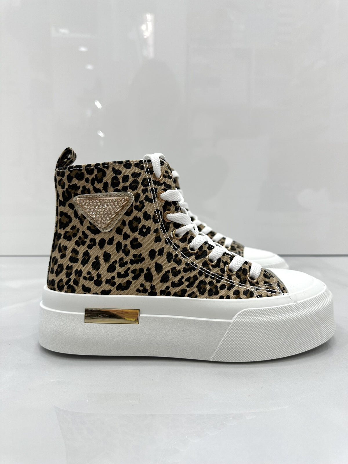 Sneaker Μποτάκι-Σταράκι Leopard