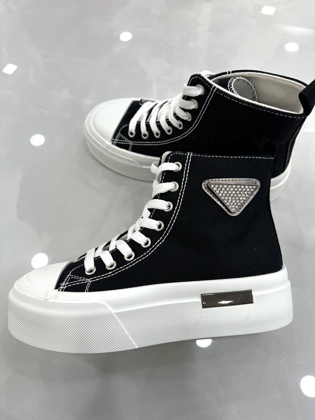 Sneaker Μποτάκι-Σταράκι Black