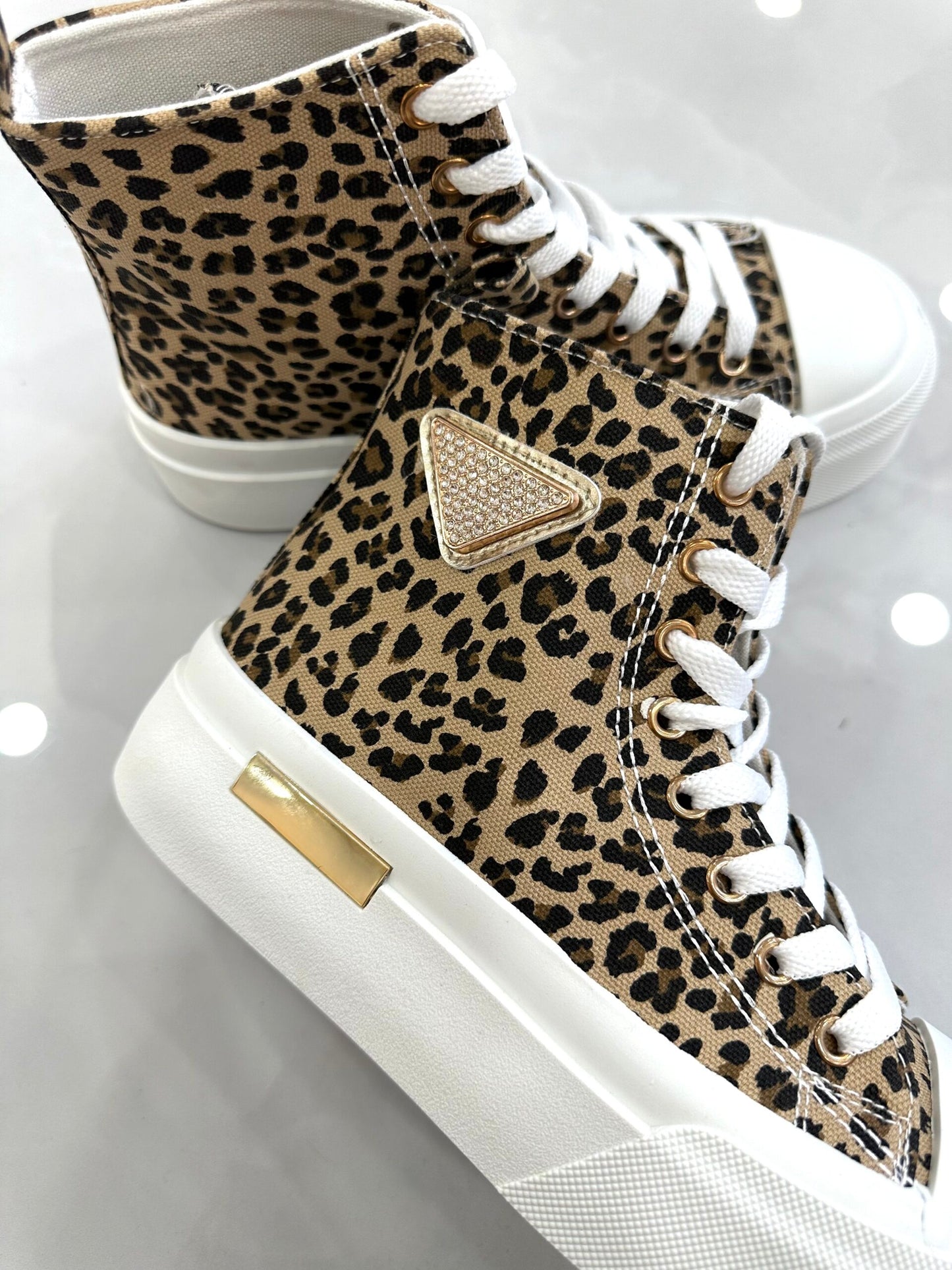 Sneaker Μποτάκι-Σταράκι Leopard