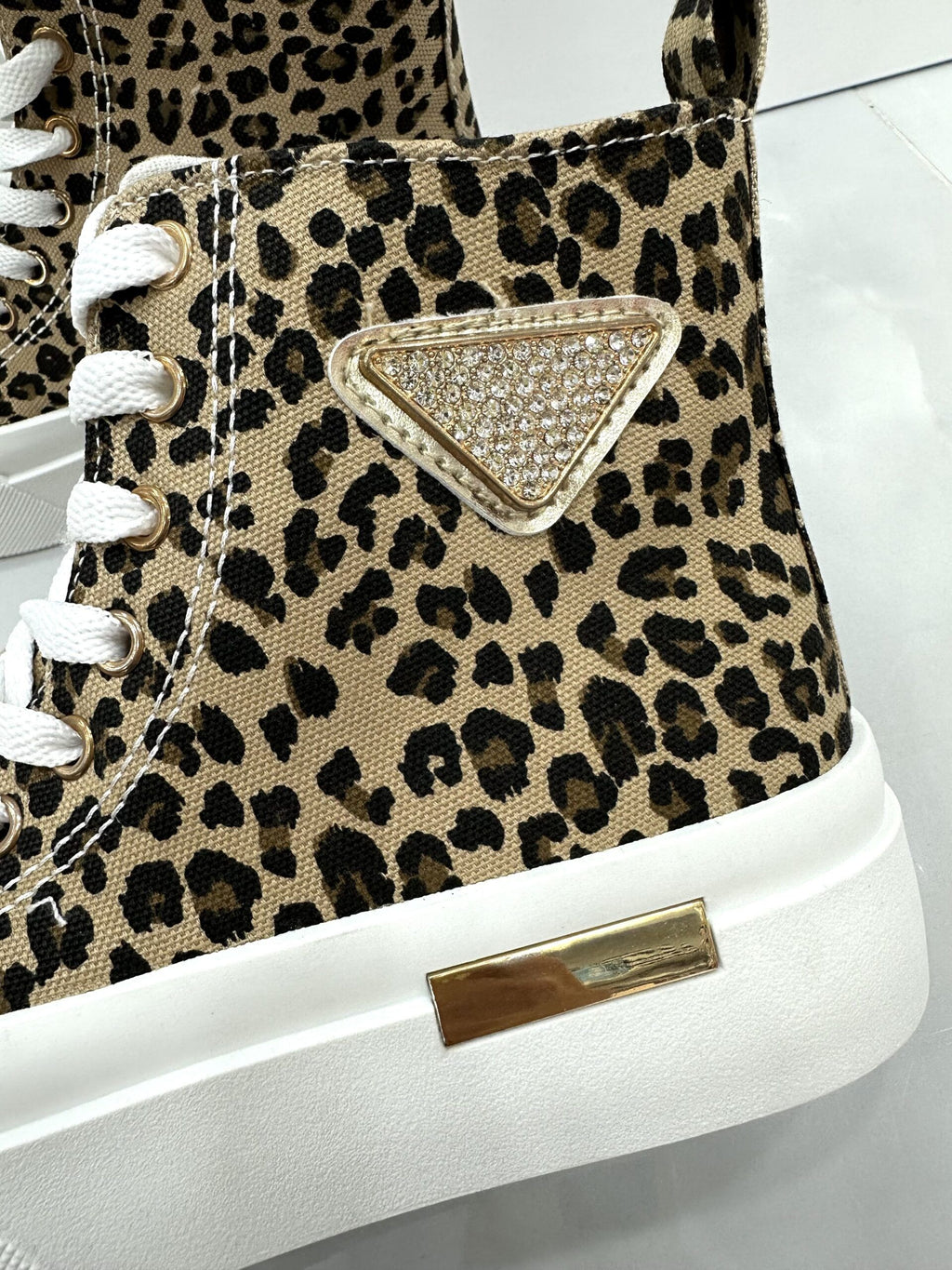 Sneaker Μποτάκι-Σταράκι Leopard
