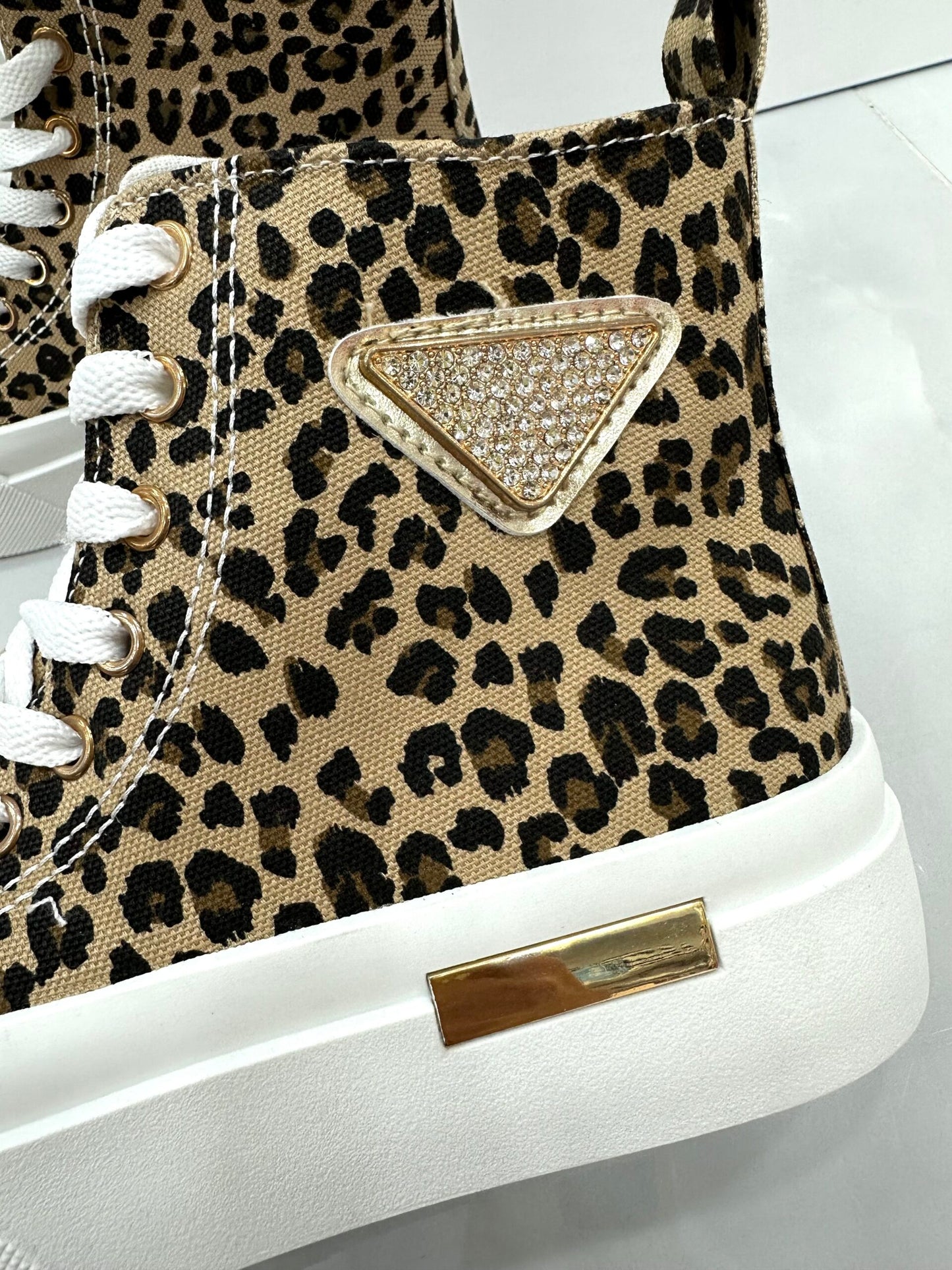 Sneaker Μποτάκι-Σταράκι Leopard