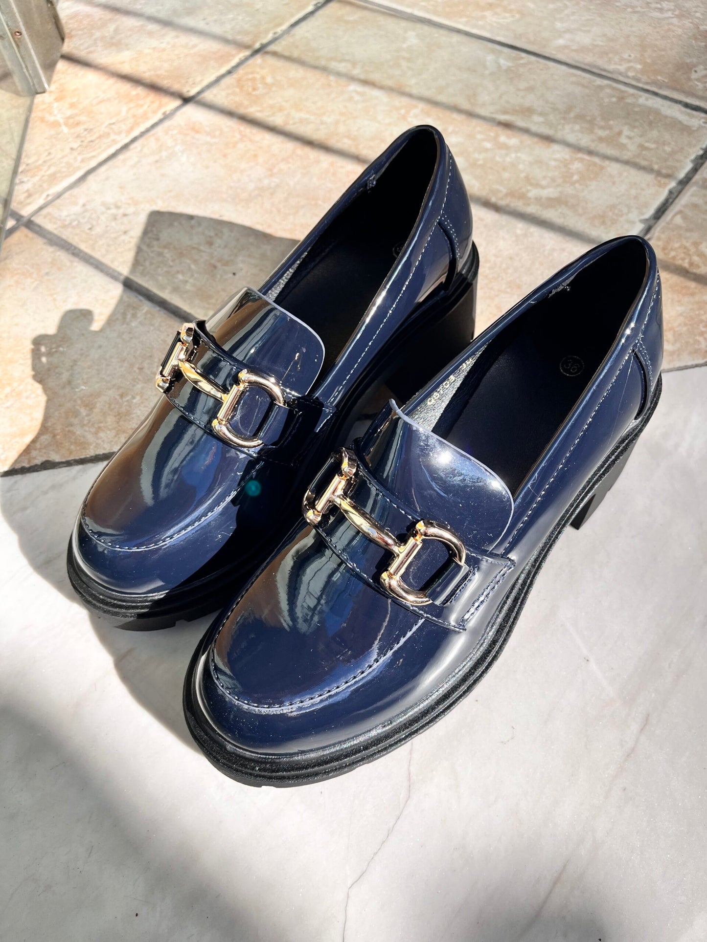 Loafers με Τακούνι BLUE