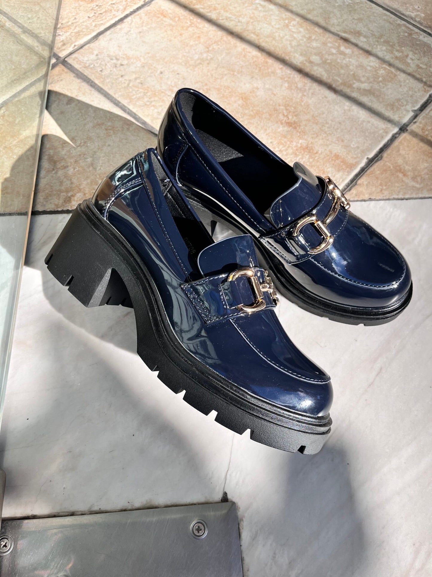 Loafers με Τακούνι BLUE
