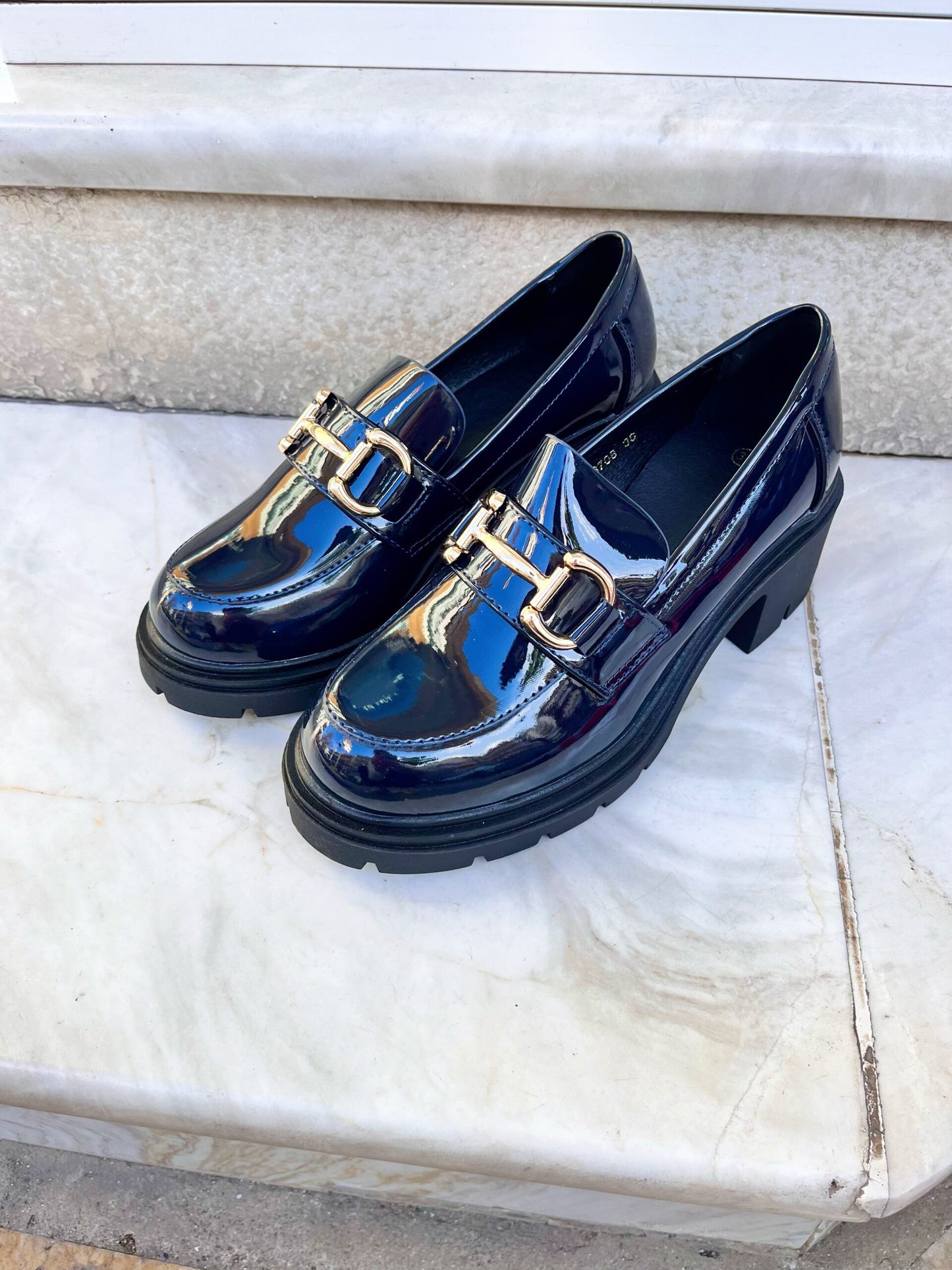 Loafers με Τακούνι BLUE
