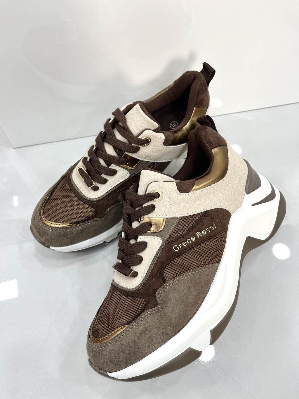 Sneakers NewStyle Brown