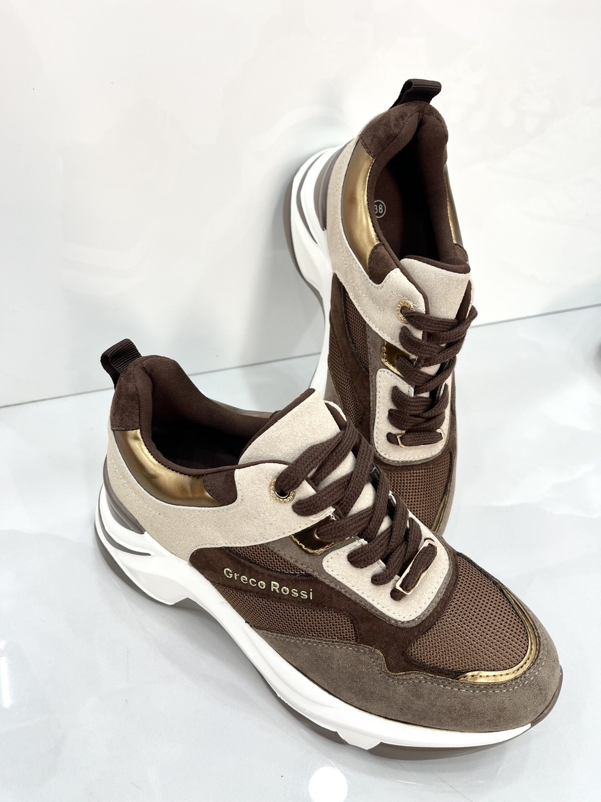 Sneakers NewStyle Brown