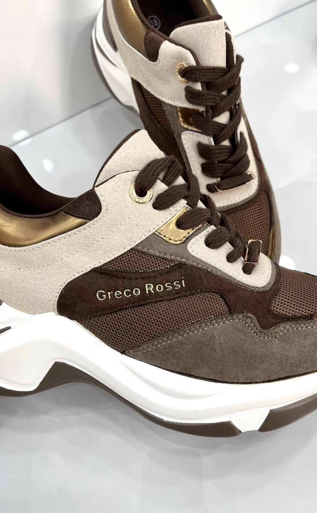 Sneakers NewStyle Brown