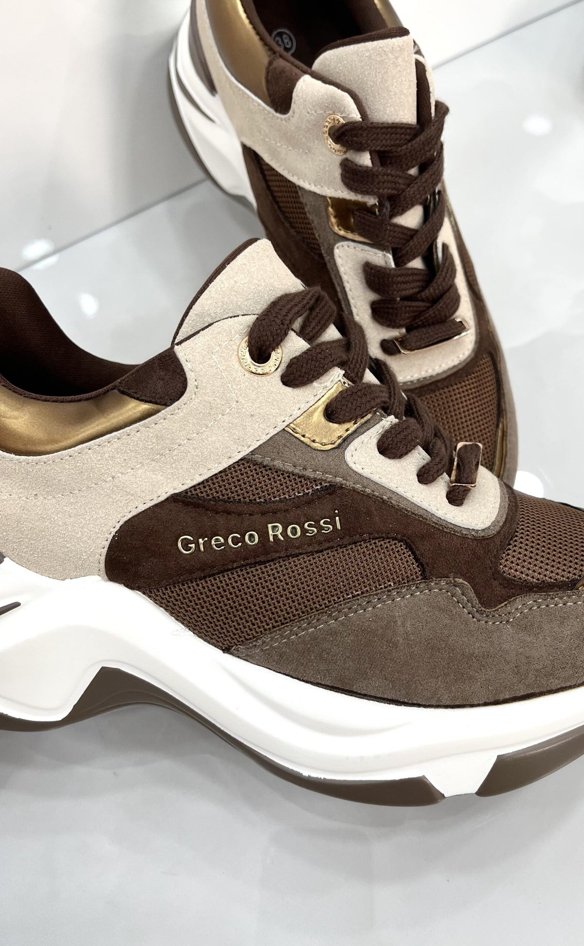 Sneakers NewStyle Brown