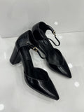 Heels με Χοντρό Ψηλό Τακούνι AllBlack