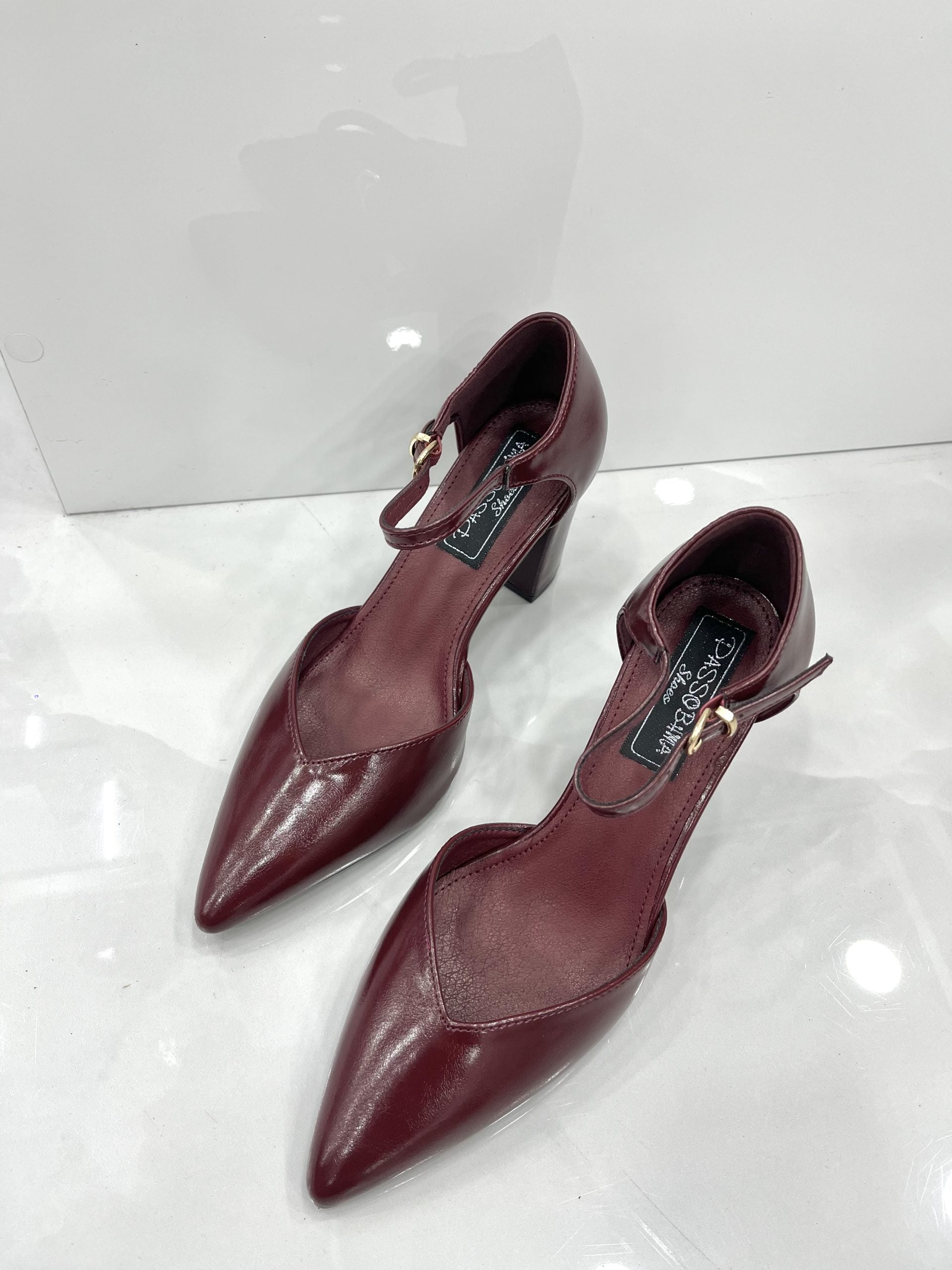Heels με Χοντρό Ψηλό Τακούνι AllWine