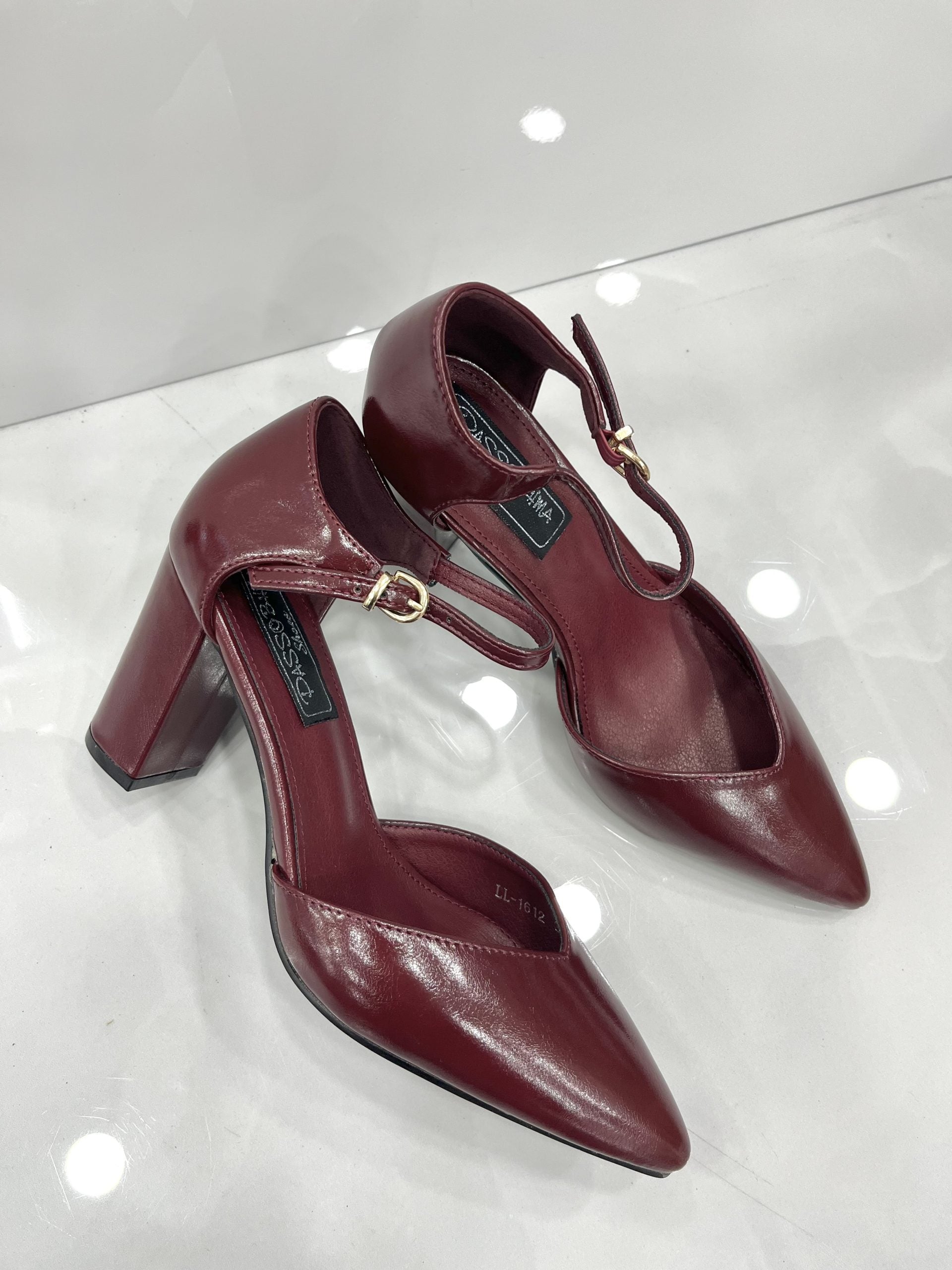 Heels με Χοντρό Ψηλό Τακούνι AllWine