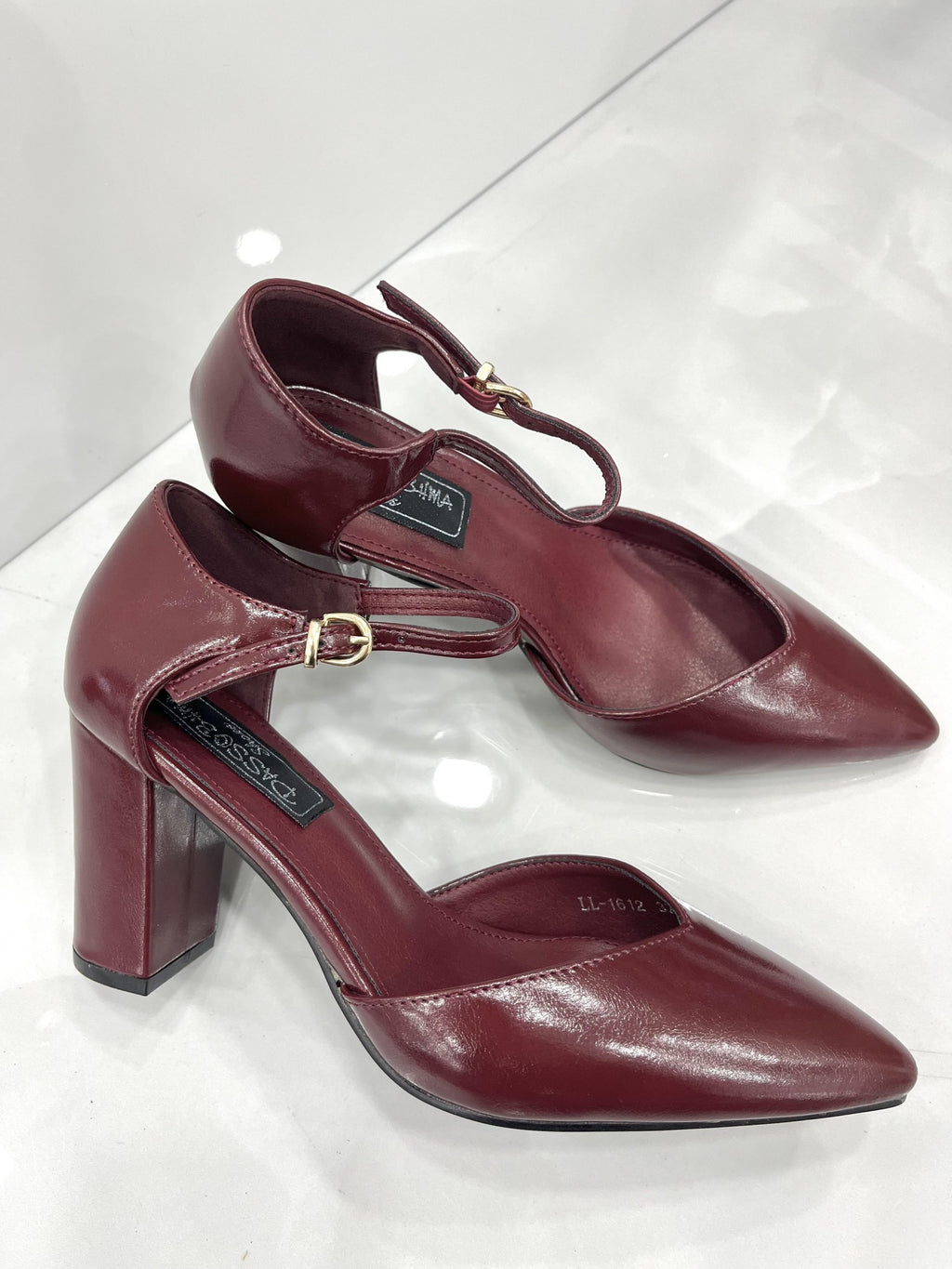 Heels με Χοντρό Ψηλό Τακούνι AllWine