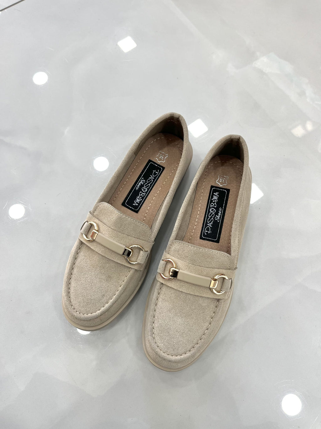 Loafers Καστόρ Beige