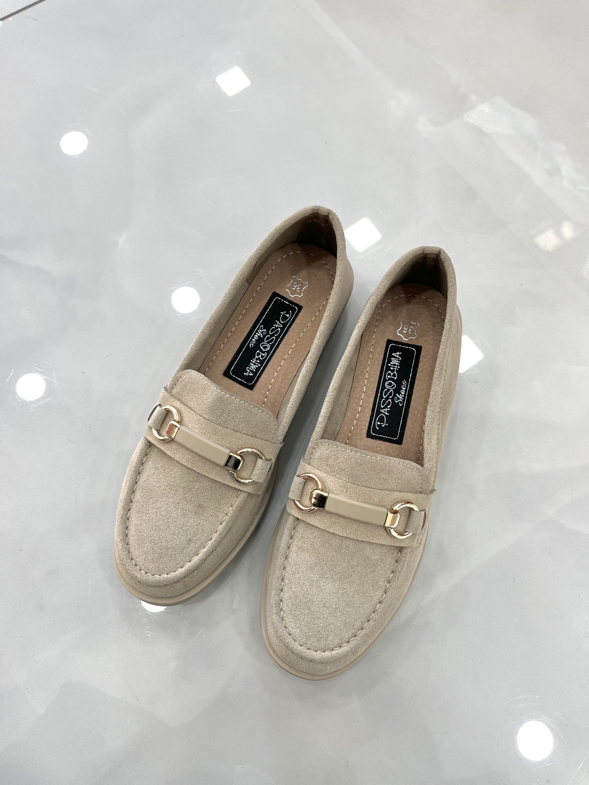 Loafers Καστόρ Beige