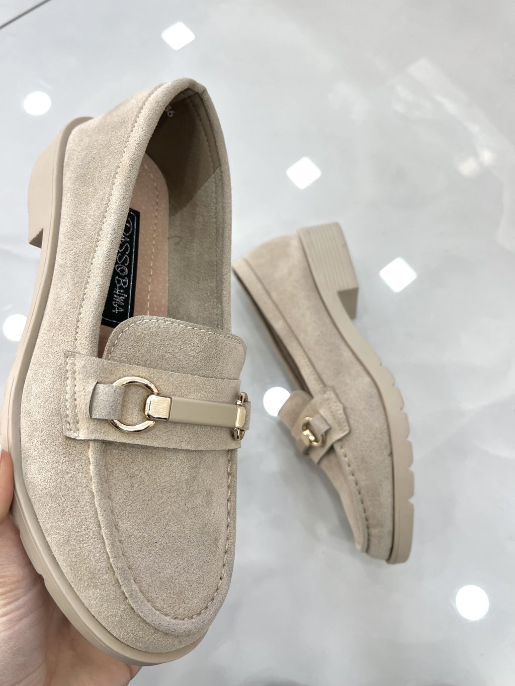 Loafers Καστόρ Beige