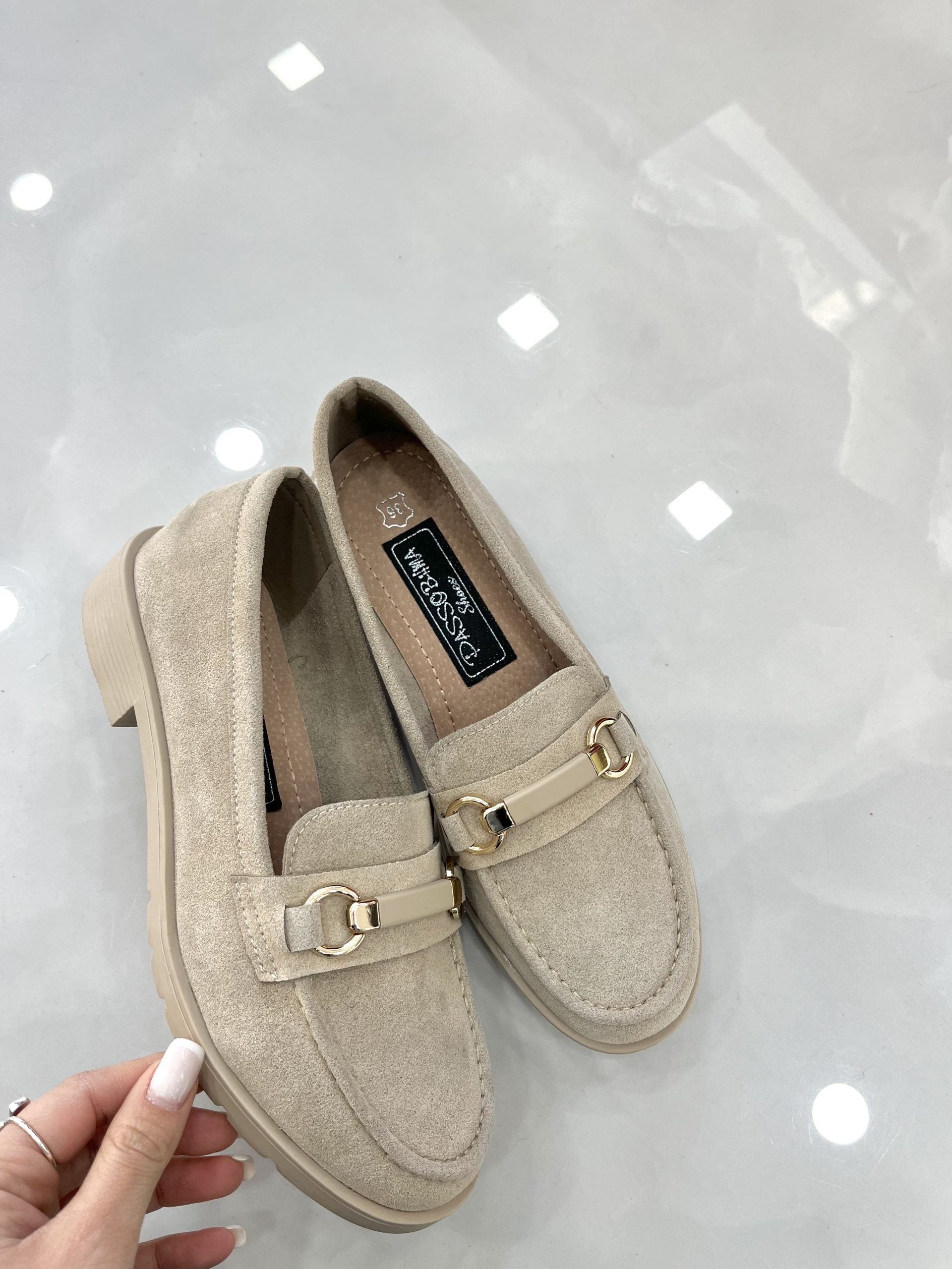 Loafers Καστόρ Beige