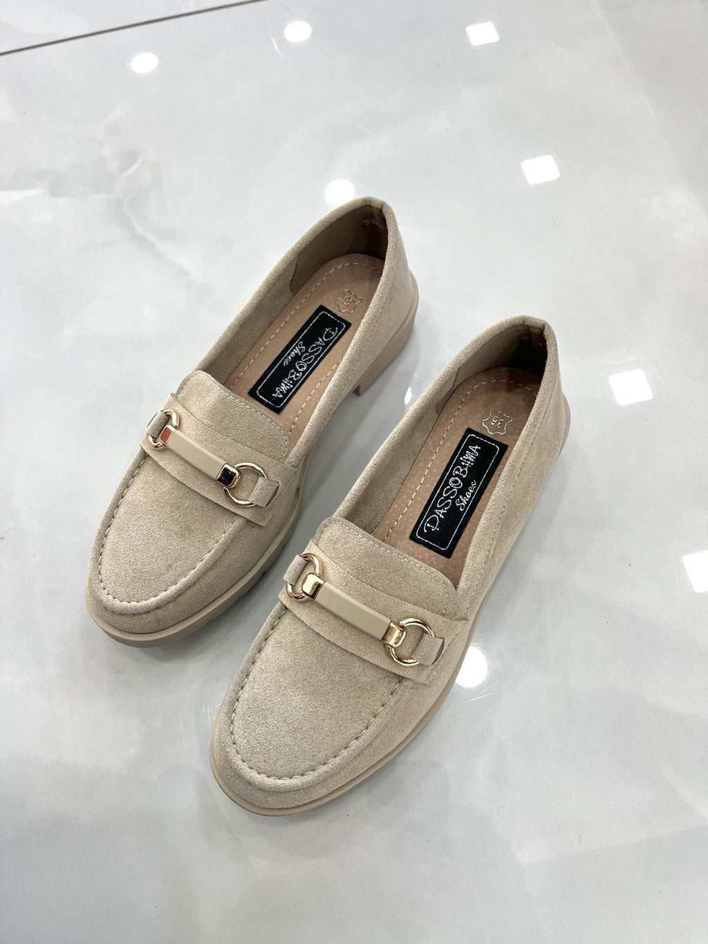 Loafers Καστόρ Beige