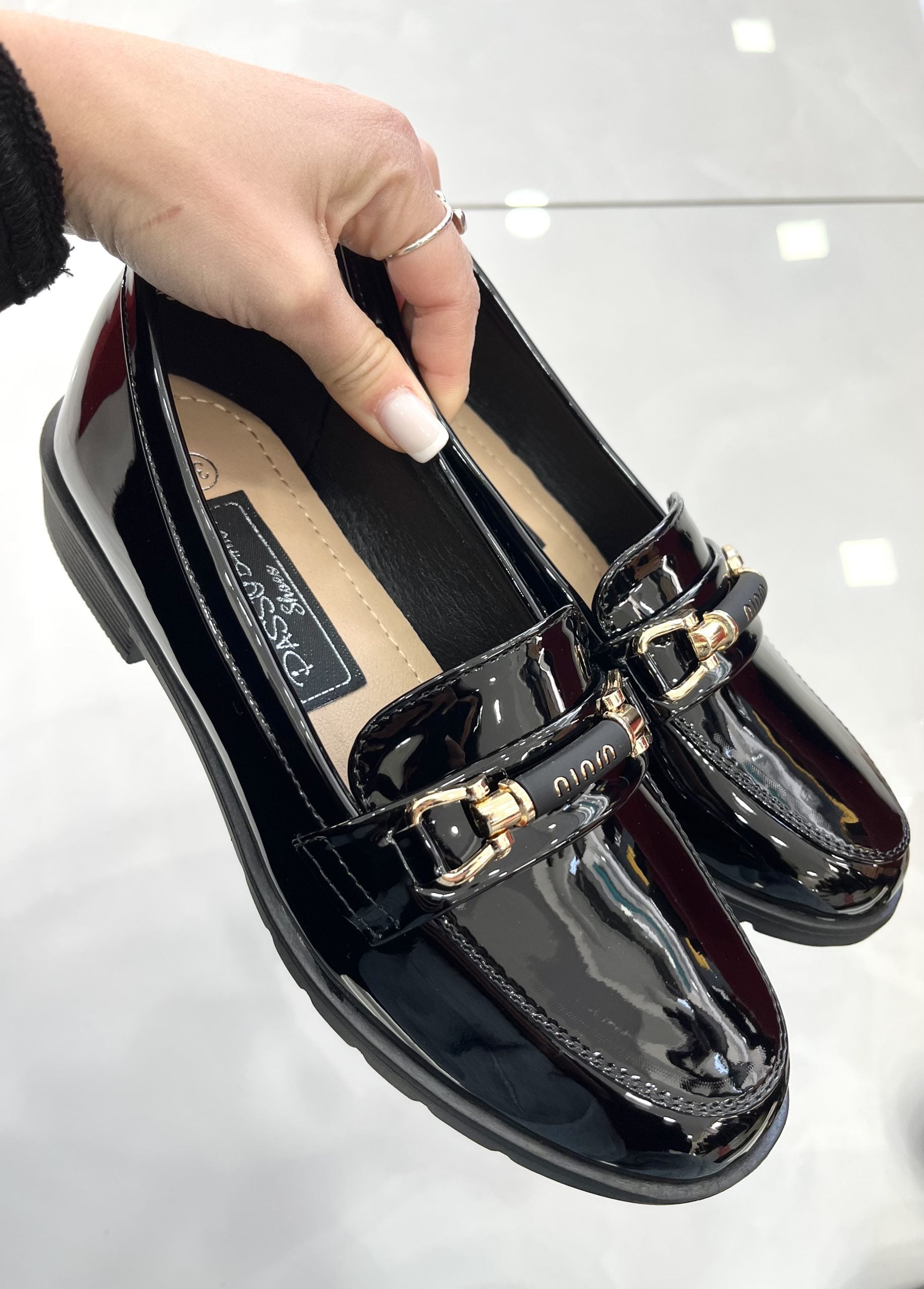Loafers Λουστρίν Black