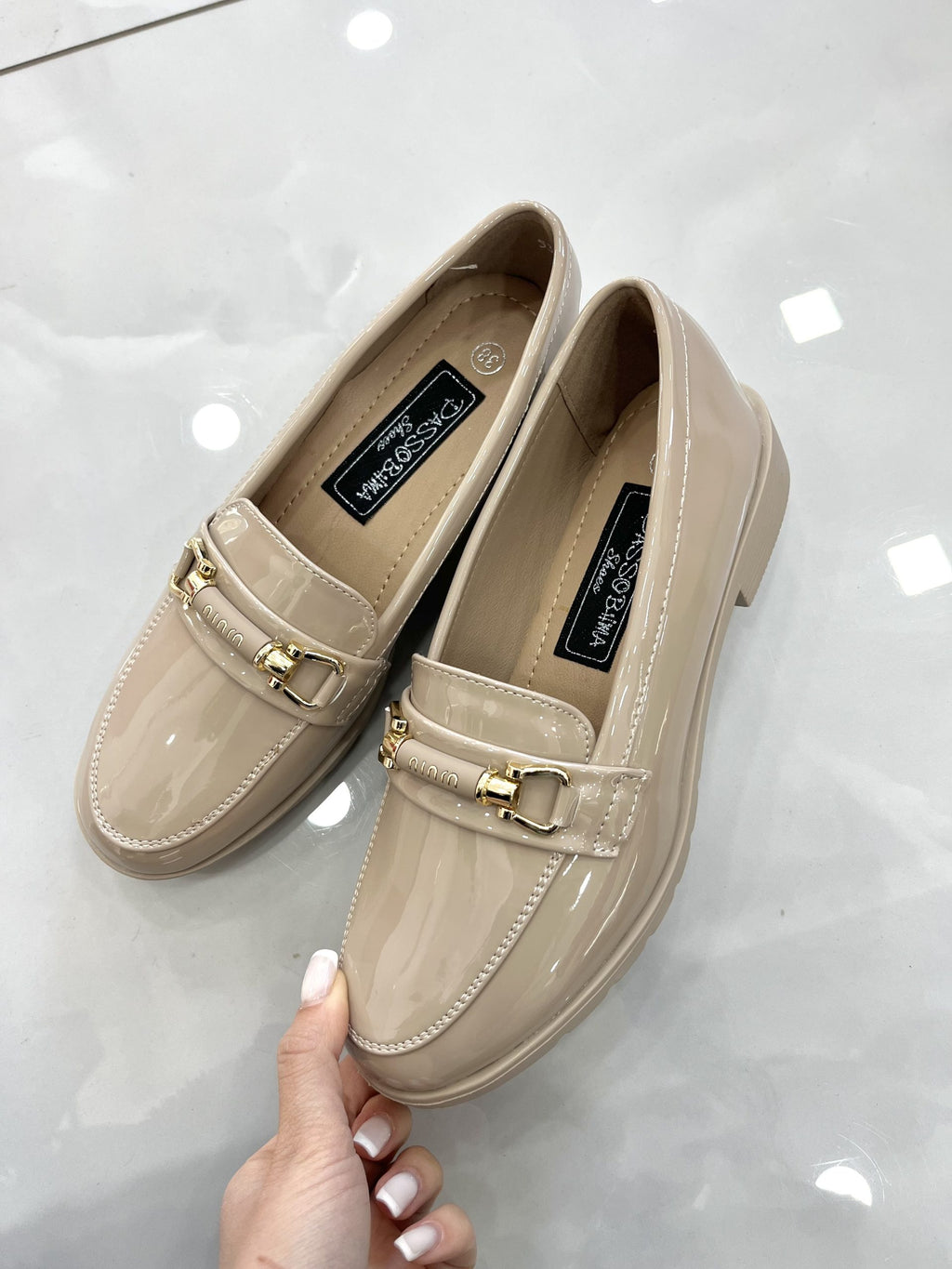 Loafers Λουστρίν Beige