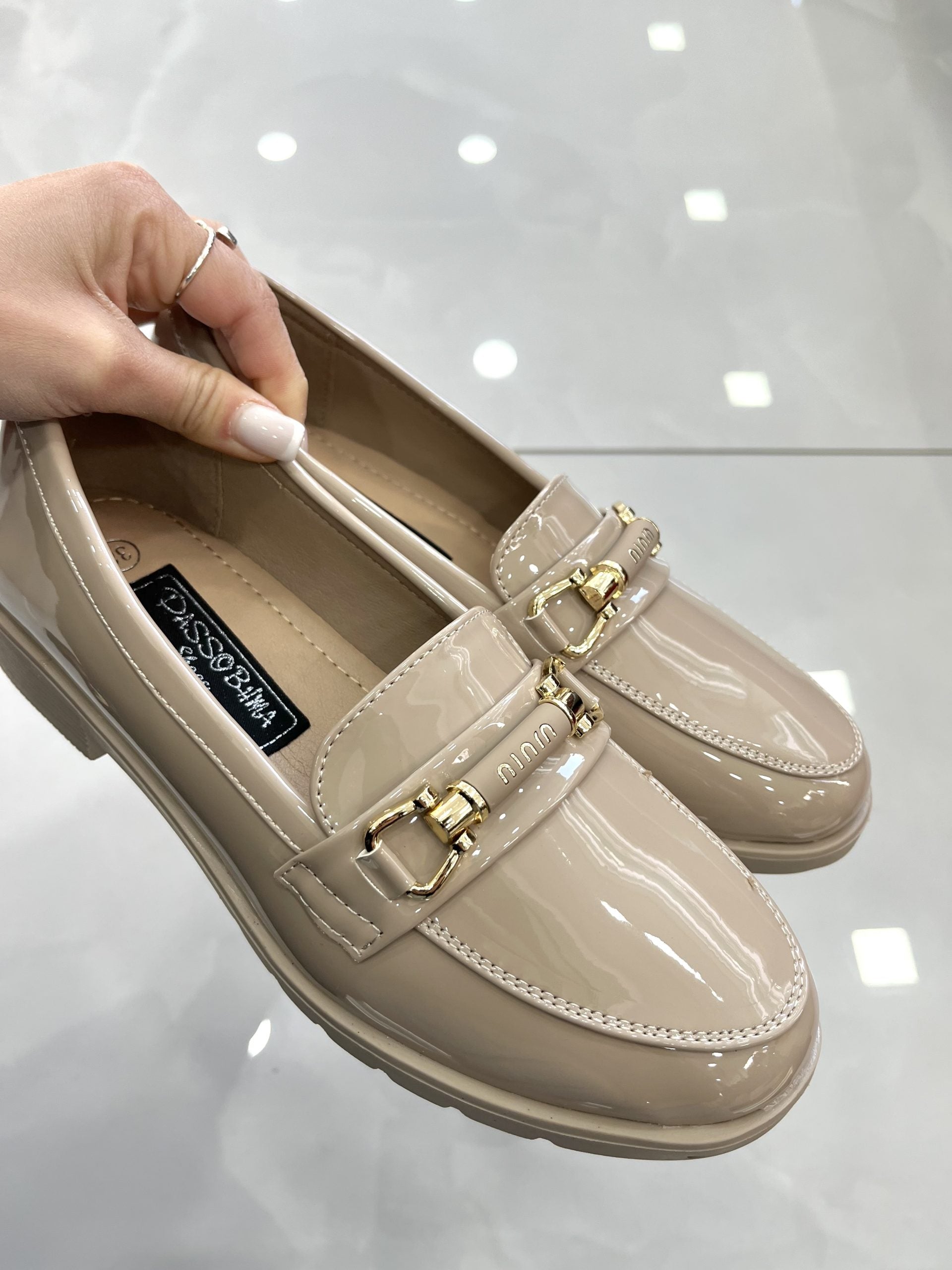 Loafers Λουστρίν Beige