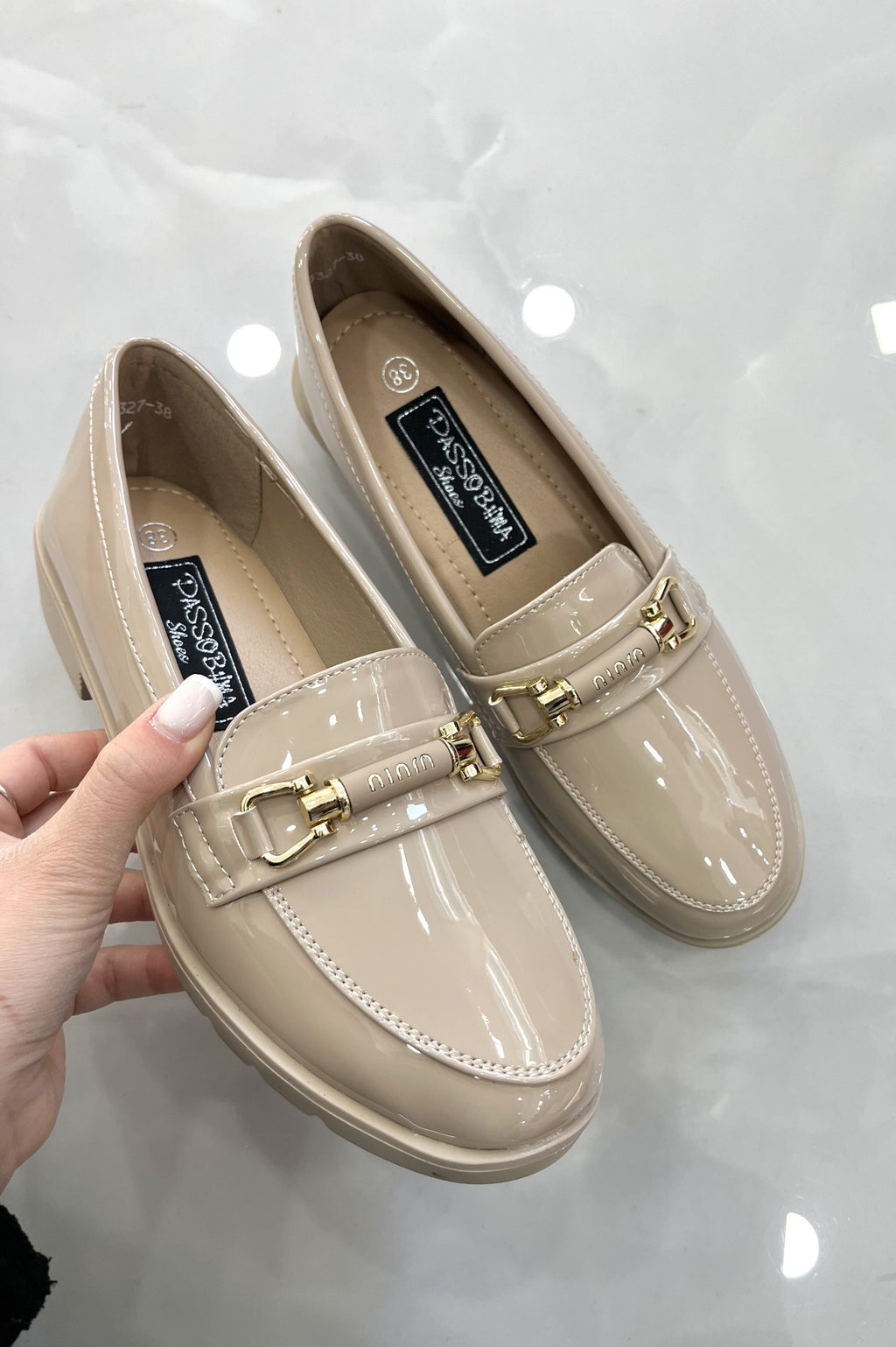 Loafers Λουστρίν Beige