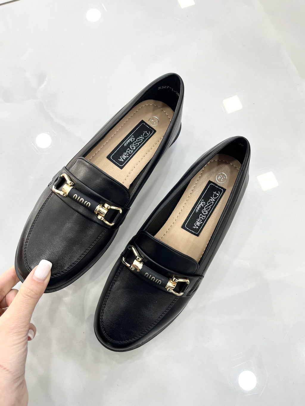 Loafers Ματ Black