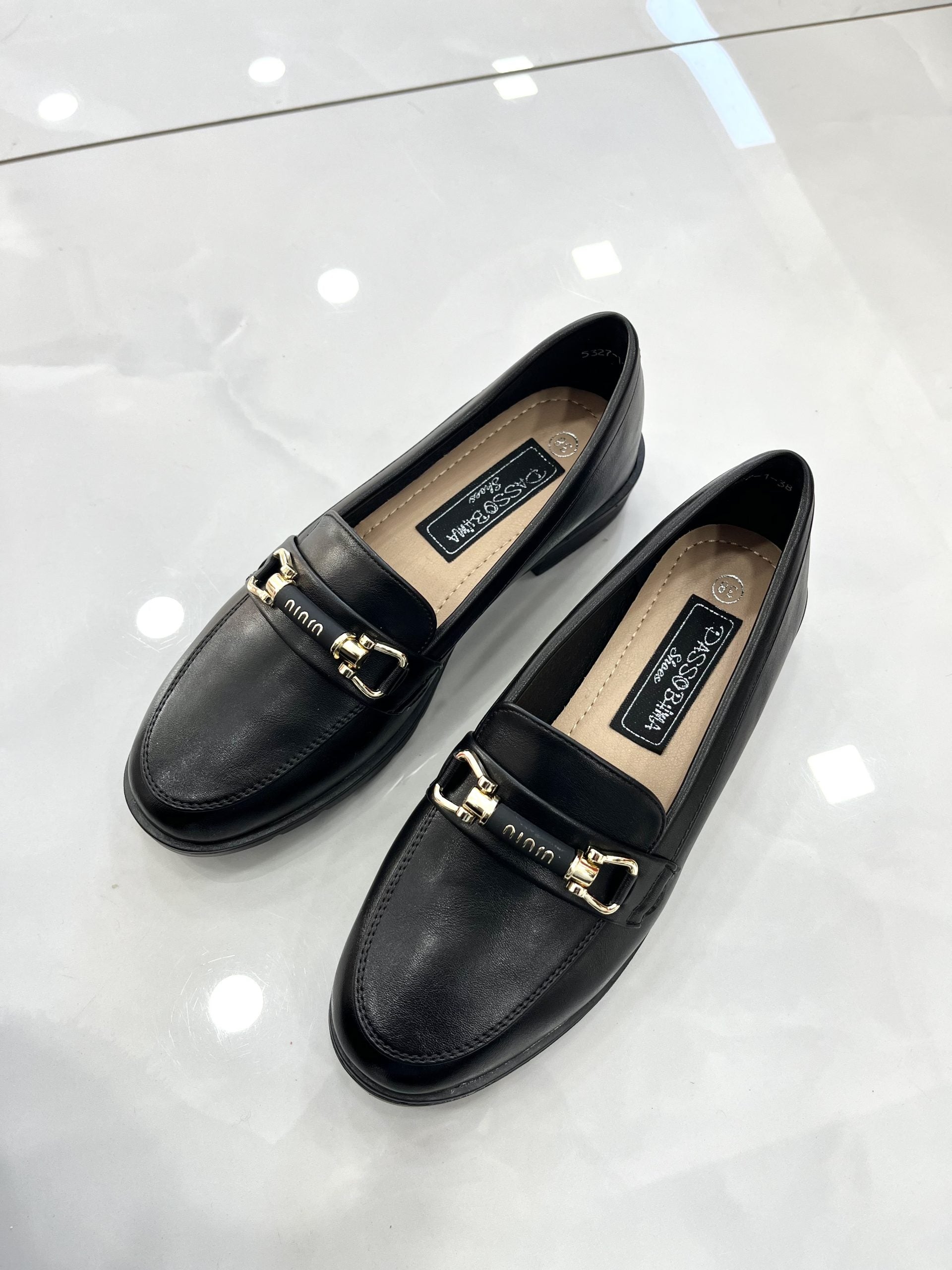 Loafers Ματ Black