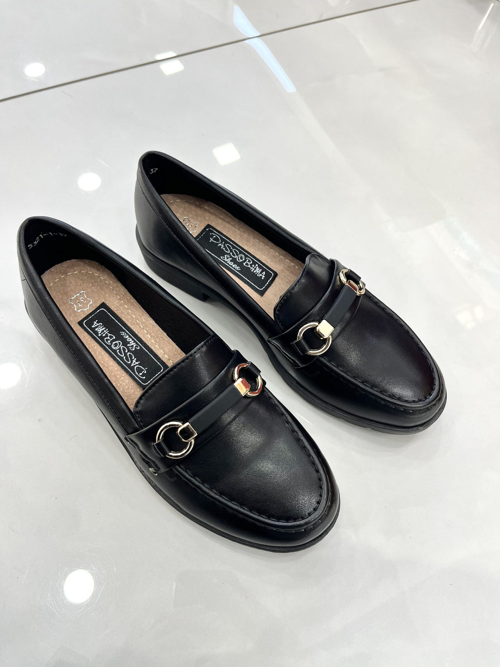 Loafers Ματ Black