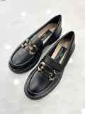 Loafers Ματ με Τρακτερωτό Πάτο Black vol.2