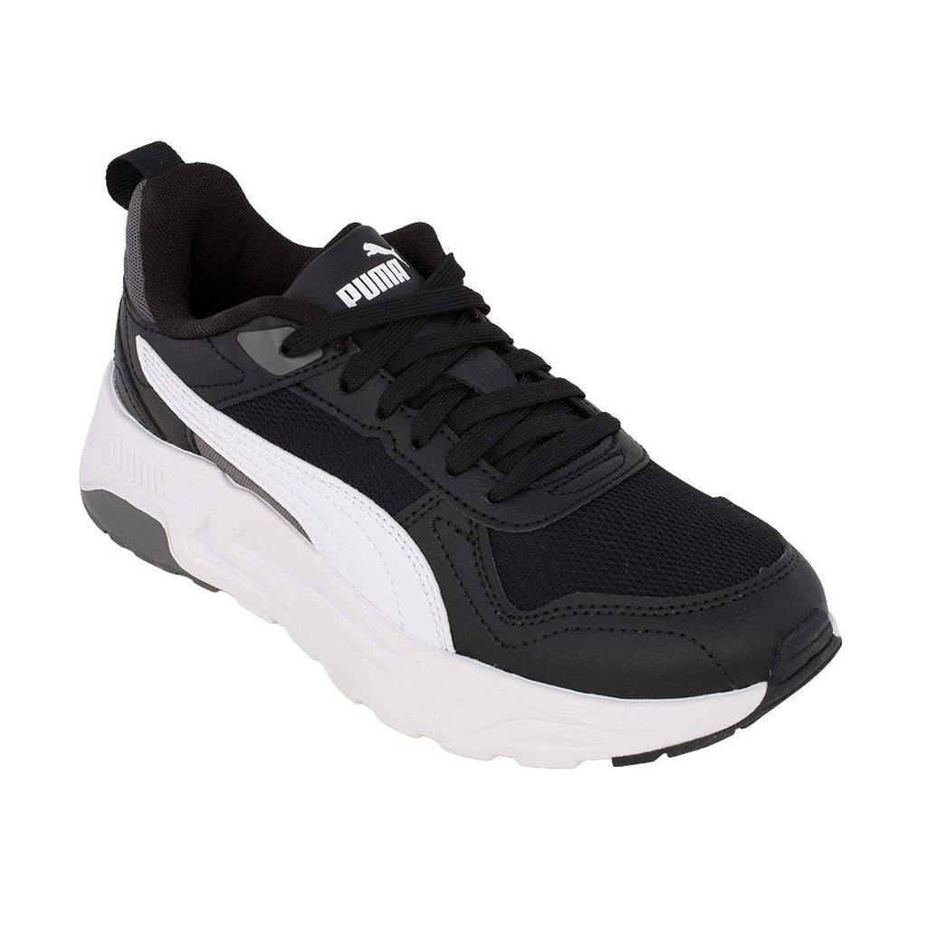 Puma Trinity 2 LT Jr 403703 02 Αθλητικό Unisex σε ύφασμα και συνθετικό υλικό Λευκό-Μαύρο