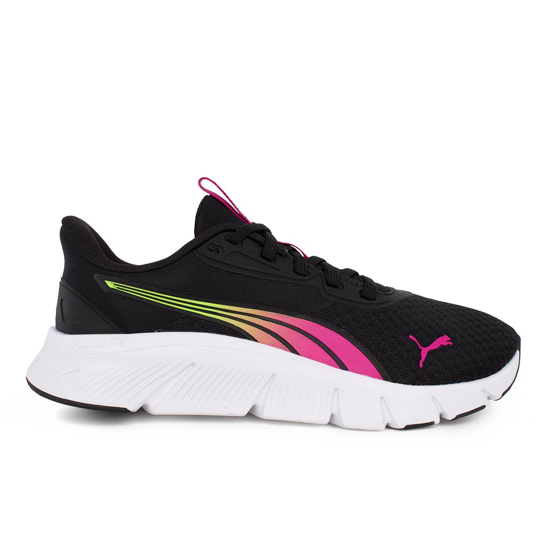 Puma Flex Focus LiteModBlazeFade Jr 313847 01 Αθλητικό running για κορίτσι σε ύφασμα Πολύχρωμο-Μαύρο