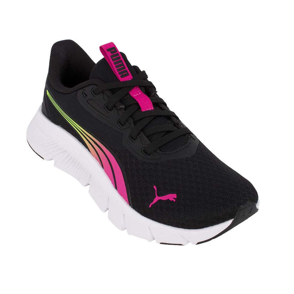 Puma Flex Focus LiteModBlazeFade Jr 313847 01 Αθλητικό running για κορίτσι σε ύφασμα Πολύχρωμο-Μαύρο