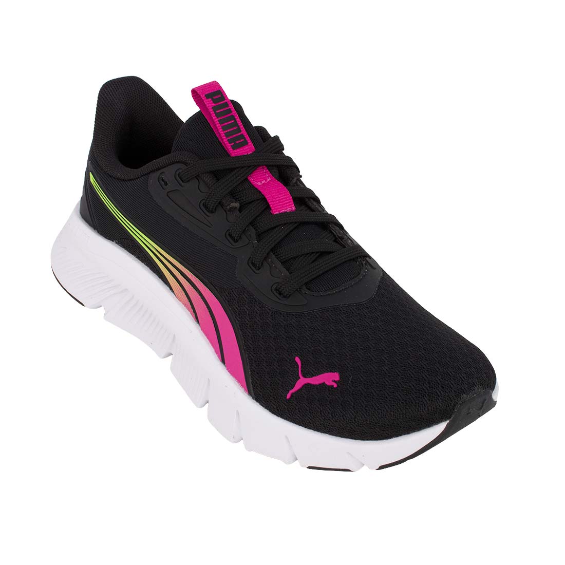 Puma Flex Focus LiteModBlazeFade Jr 313847 01 Αθλητικό running για κορίτσι σε ύφασμα Πολύχρωμο-Μαύρο