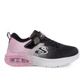 Skechers 303859L/BKRG Αθλητικό για κορίτσι σε συνθετικό υλικό και αδιαβροχοποιημένο ύφασμα Glitter Ροζ-Ασημί-Μαύρο