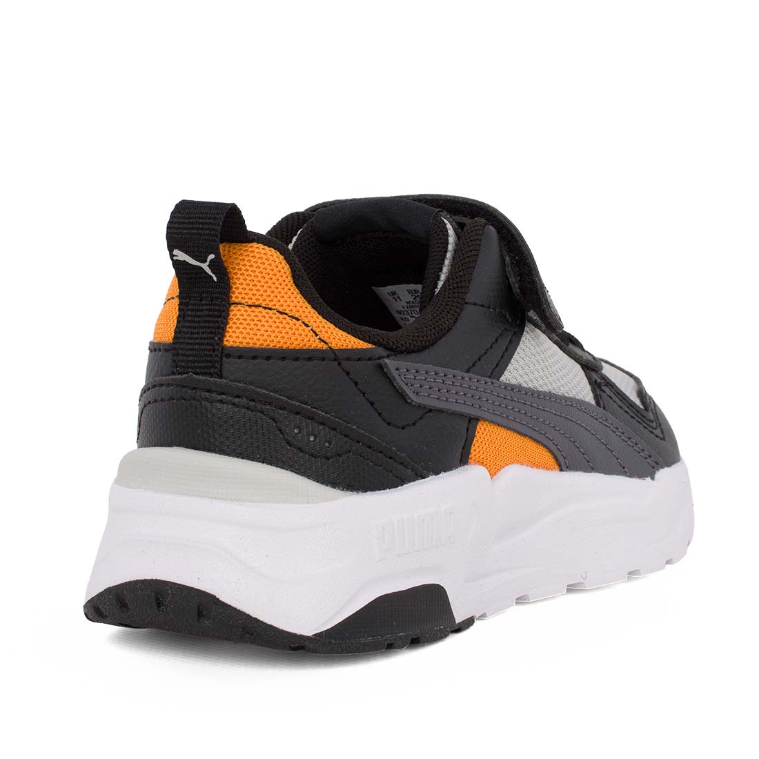 Puma Trinity 2LT Ac 403704 15 Αθλητικό για αγόρι σε ύφασμα και συνθετικό υλικό Πορτοκαλί-Γκρί-Μαύρο