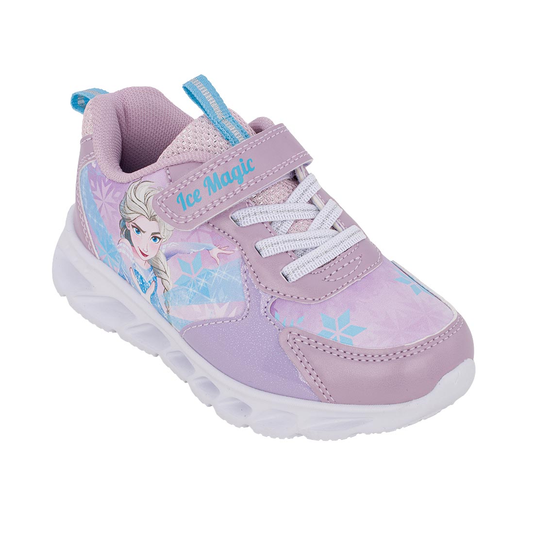 Disney Frozen FZ016245 Αθλητικό με φωτάκια για κορίτσι σε συνθετικό υλικό και ύφασμα Μωβ-Λιλά