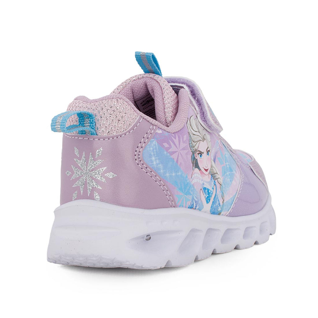 Disney Frozen FZ016245 Αθλητικό με φωτάκια για κορίτσι σε συνθετικό υλικό και ύφασμα Μωβ-Λιλά