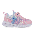 Disney LS003195 Stitch&Angel  Αθλητικό με φωτάκια για κορίτσι σε σε συθετικό υλικό Ροζ