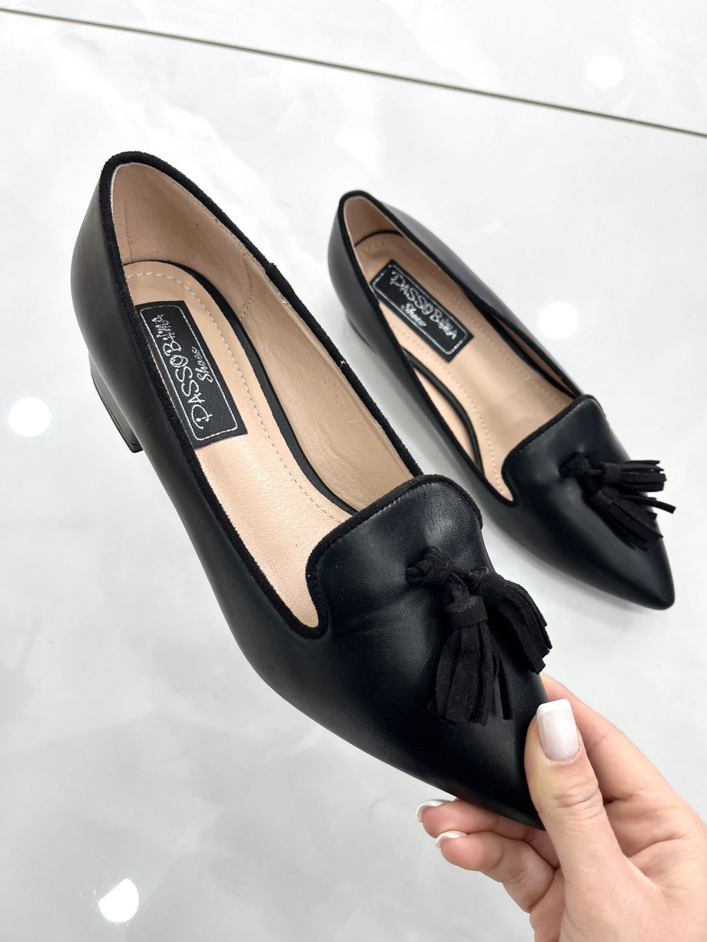 Μοκασίνια με Σχέδιο Black