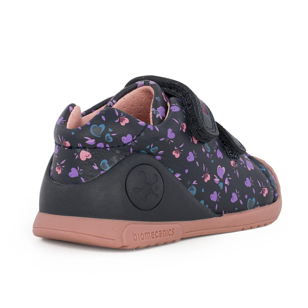 Biomecanics 261102-Α Sneaker για κορίτσι δερμάτινο Μώβ-Blue/Black