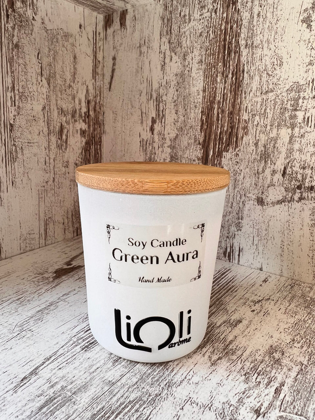 Κερί Σόγιας Green Aura Hand Made