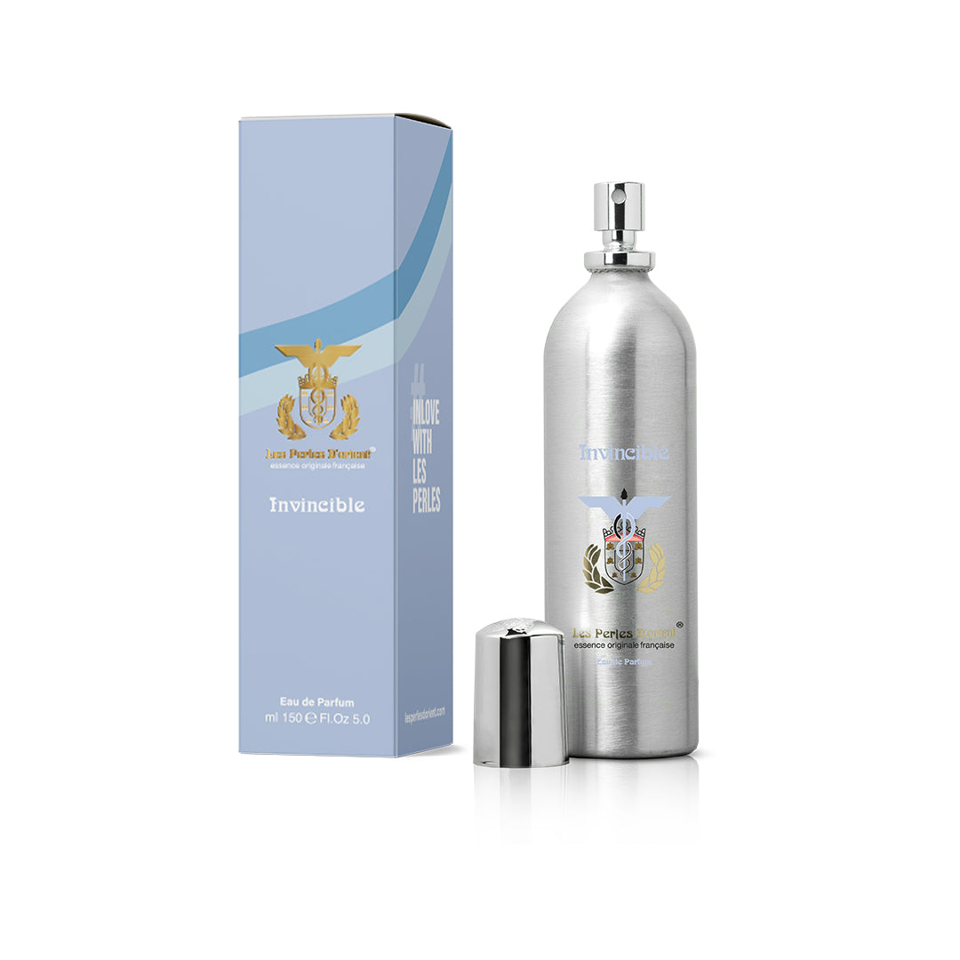 Les Perles | Aluminum Parfum INVINCIBLE Men Eau De Parfum Spray 150ml | LP3281