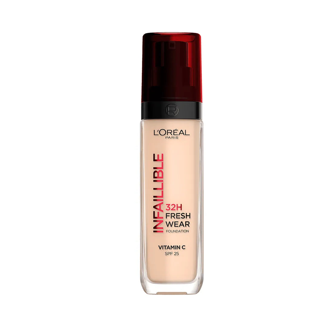 L'Oreal | Infaillible 32H Fresh Wear Foundation No 100 Linen (30ml) | LOI24HFWF100