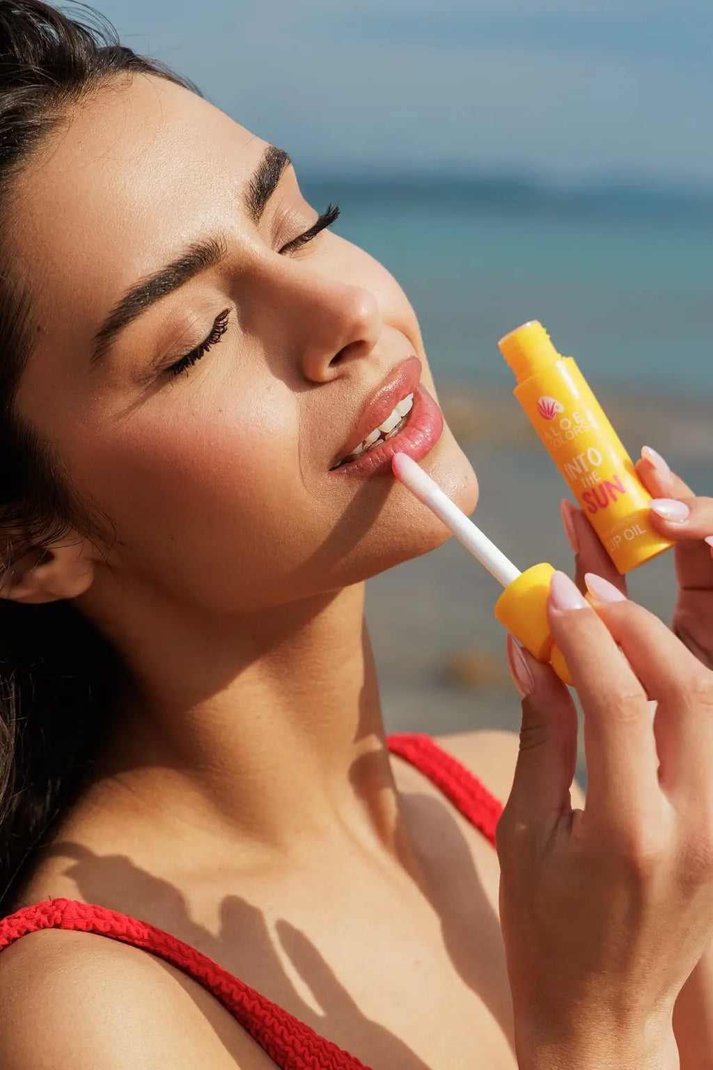 Into The Sun - Sun Protection Lip Oil Αντηλιακό Λάδι Για Χείλη | Aloe+ Colors