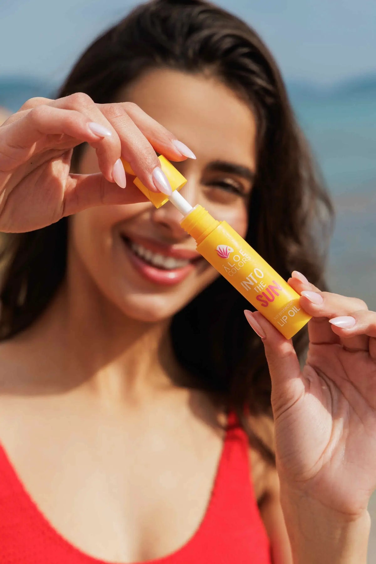 Into The Sun - Sun Protection Lip Oil Αντηλιακό Λάδι Για Χείλη | Aloe+ Colors