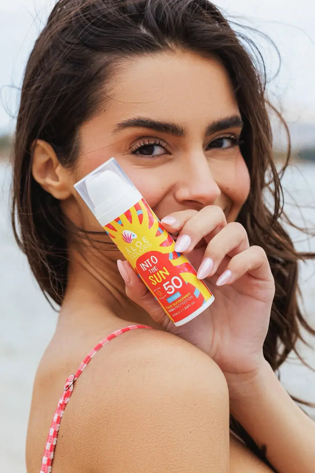 Into The Sun Tinted Face Sunscreen SPF50 50ml -Αντηλιακό Προσώπου Με Χρώμα | Aloe+ Colors